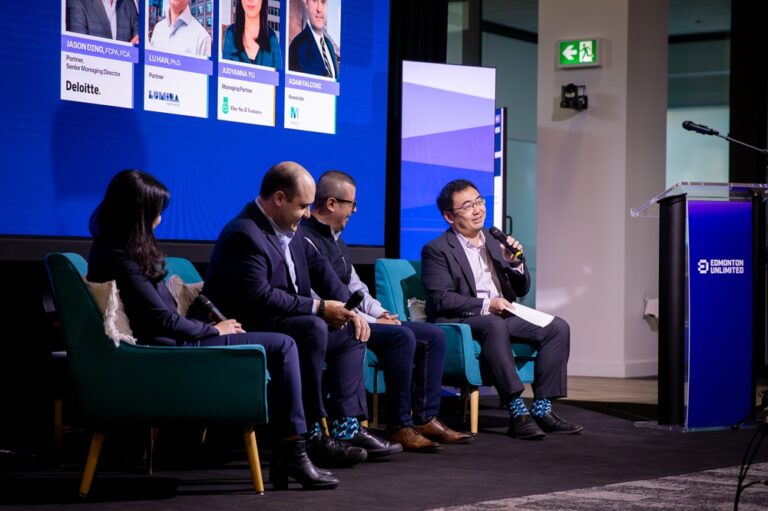 Founders, investors, operators, and ecosystem builders gathered at Edmonton Unlimited on May 5 for a panel discussion exploring what life sciences investors actually look for when funding companies.
