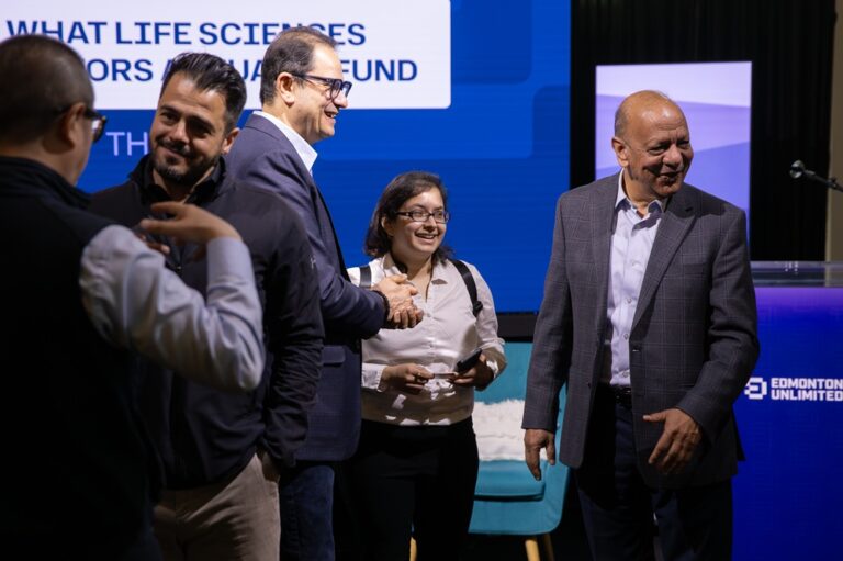 Founders, investors, operators, and ecosystem builders gathered at Edmonton Unlimited on May 5 for a panel discussion exploring what life sciences investors actually look for when funding companies.